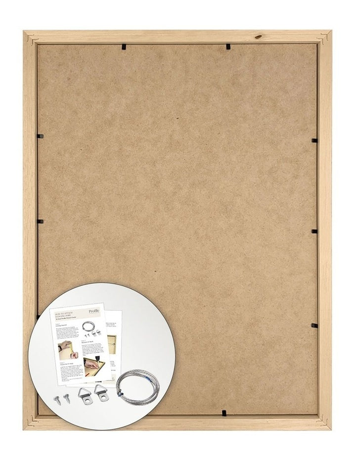 Australian Made Timber Photo Frame 12x16"/8x12" in Natural Oak