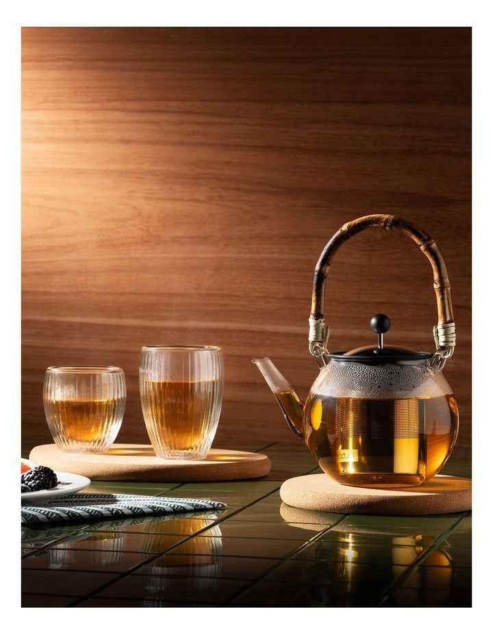 Pavina Double Wall with Ribs SO2 200ml in Clear