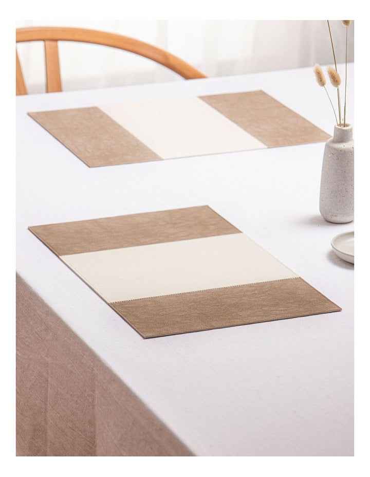 Arden Placemat 4 Pack in Taupe