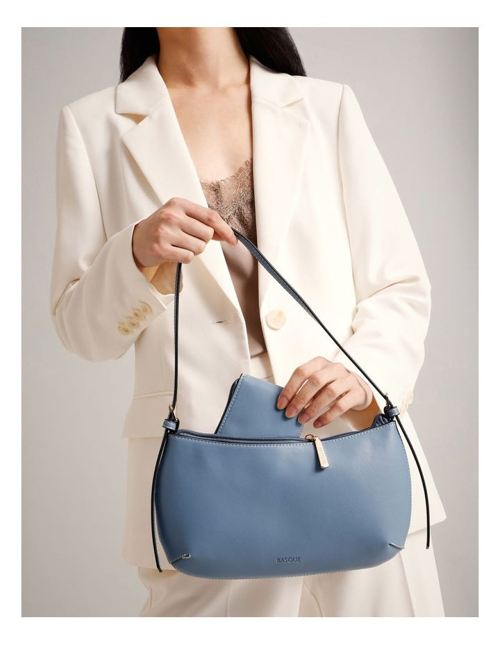 Brie Shoulder Bag in Blue