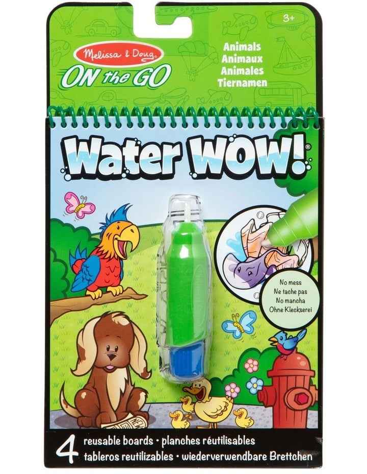 Water Wow Animals Paint Book