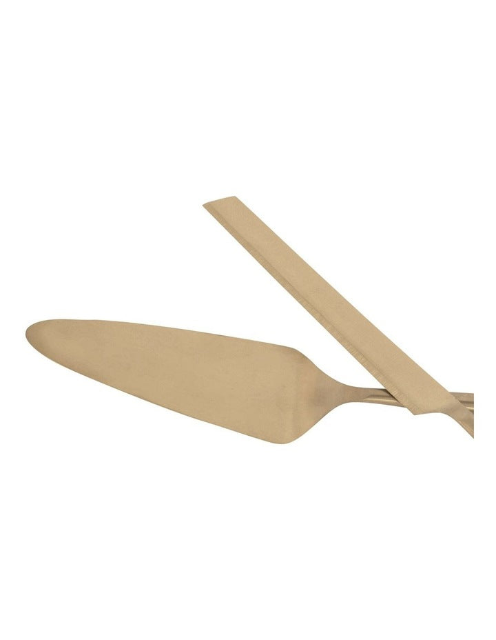 Novaro Cake Server Set 2 Piece in Gold