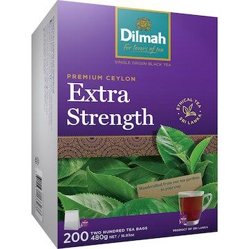 Dilmah Extra Strength Tea Bags 200 pack