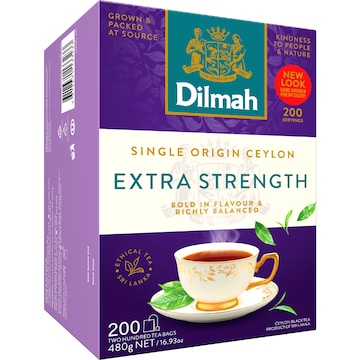 Dilmah Extra Strength Tea Bags 200 pack