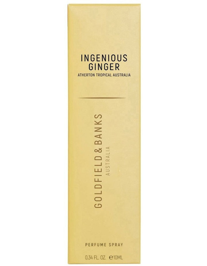 Ingenious Ginger Perfume Travel Spray 10ml