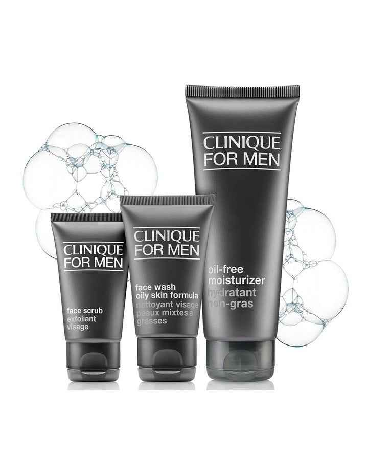 Daily Oil-Free Hydration 3 Piece Set - Cleanse. Exfoliate. Hydrate