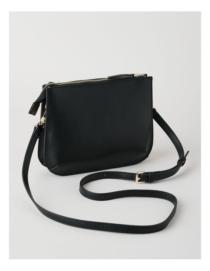 Milan Crossbody Bag in Black