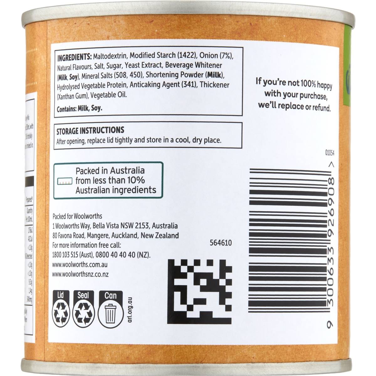Woolworths Brown Onion Instant Gravy 120g
