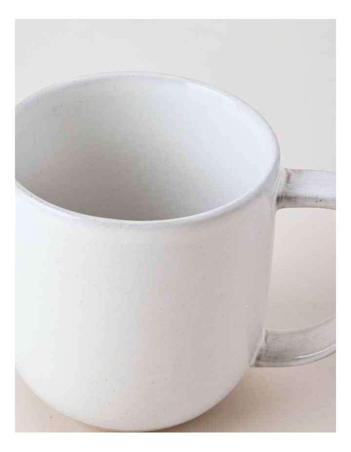 Elements Set of 4 Mugs in White