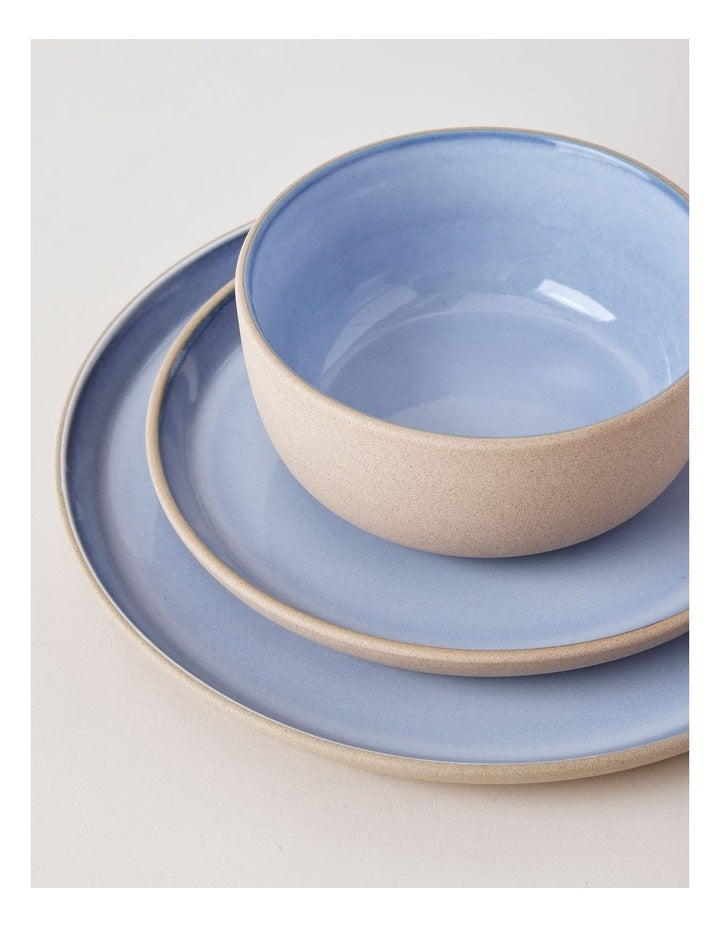 Elements 12pc Dinner Set in Blue