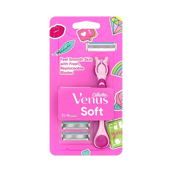 GILLETTE SIMPLY VENUS DISPOSABLE RAZORS 4 PACK