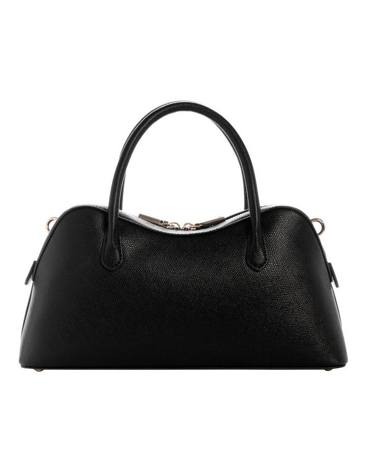 Davina Satchel Bag in Black