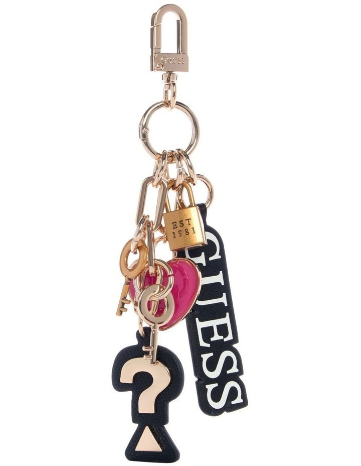 Charm Keychain Accessory in Multi
