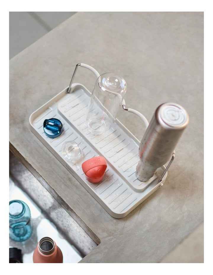 DrySmart Bottle Drying Rack in Grey