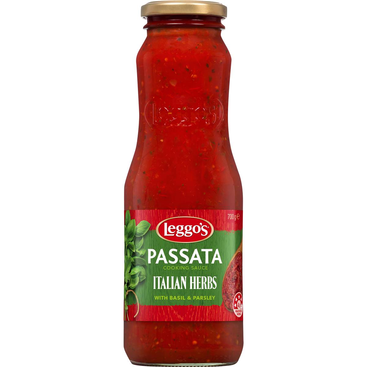 Leggo's Australian Tomato Passata Sauce With Italian Herbs 700g