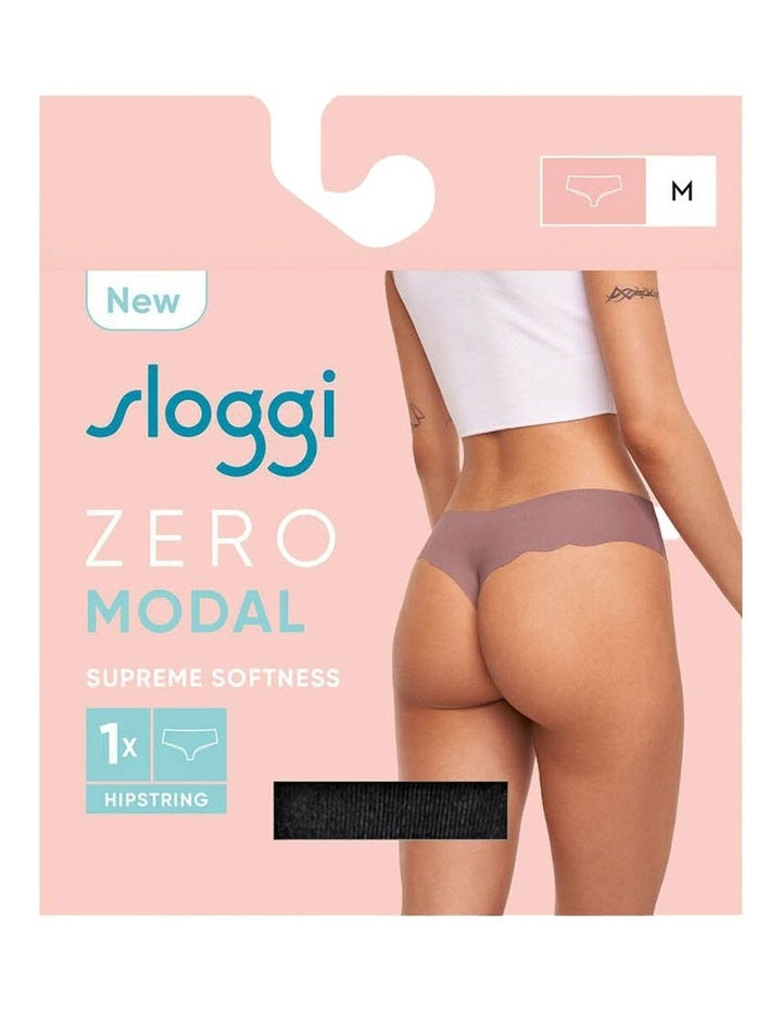 Zero Modal 2.0 String Brief in Black