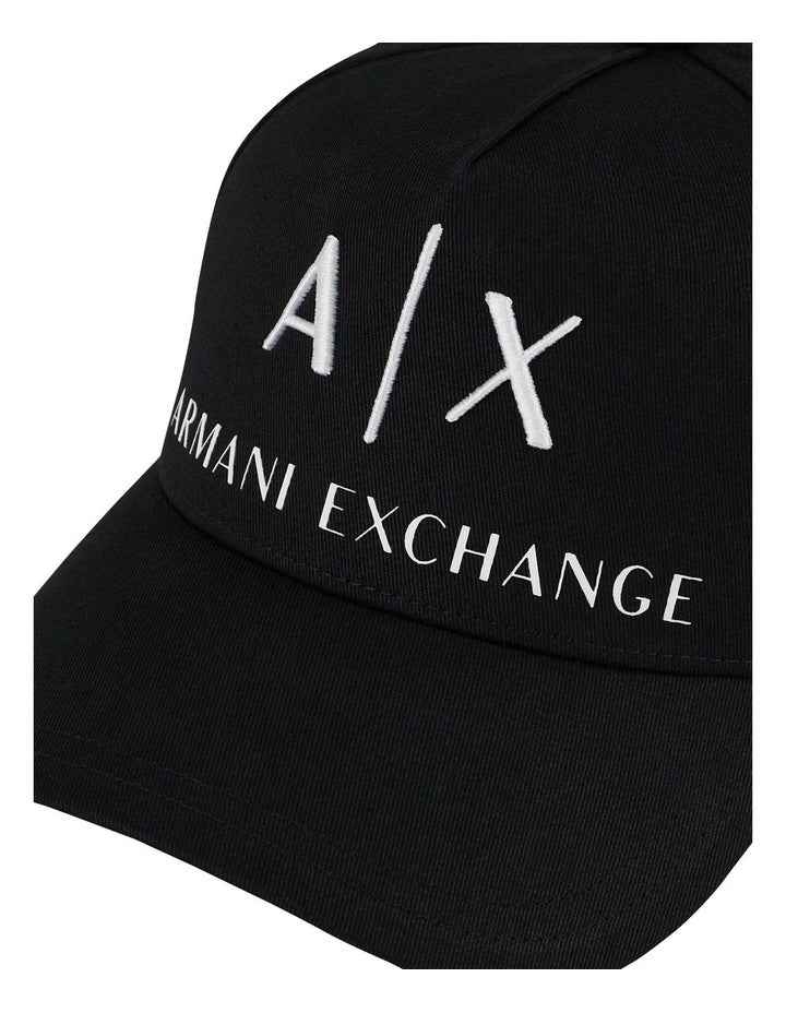 Logo Baseball Cap in Black