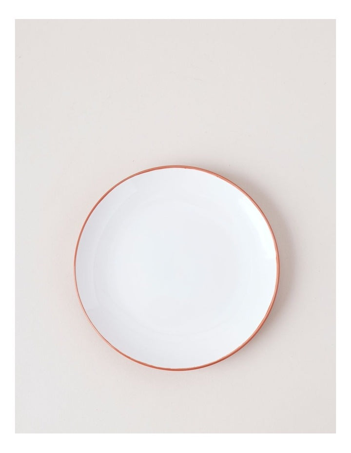 Two Tone 12pc Dinner Set in Red
