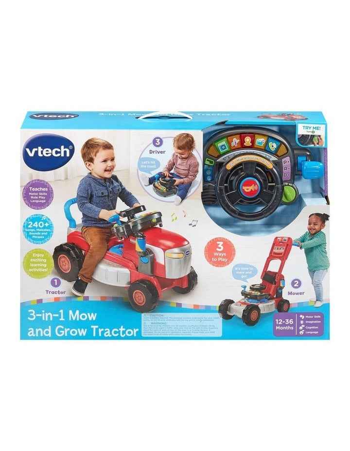 3-in-1 Mow And Grow Tractor