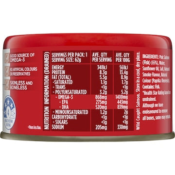 Safcol Salmon Smoked 95g