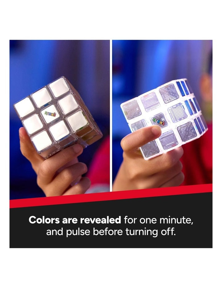 Cube, Pulse Cube, Light-Up Brain Teaser Puzzle for Speed Cubers, Brain Teaser