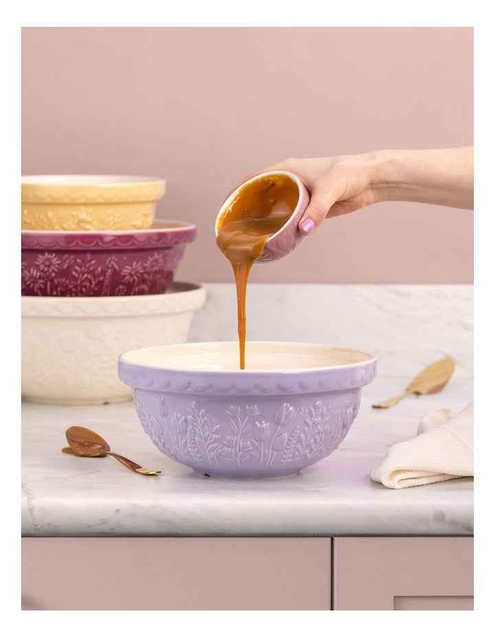 The Meadow Mixing Bowl 24cm/2L in Lilac