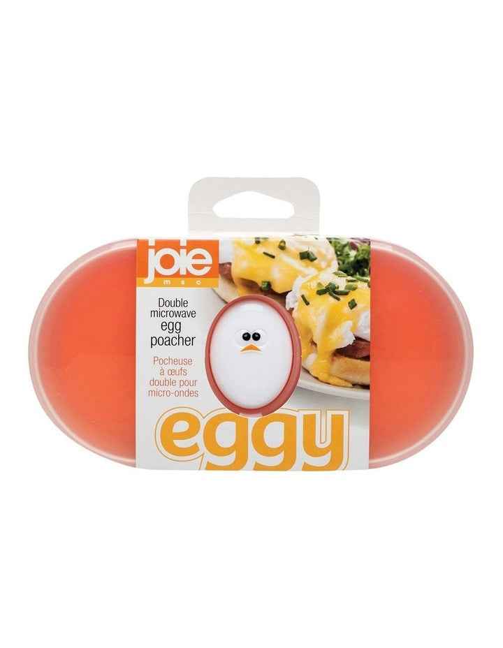 Double Microwave Egg Poacher in Orange