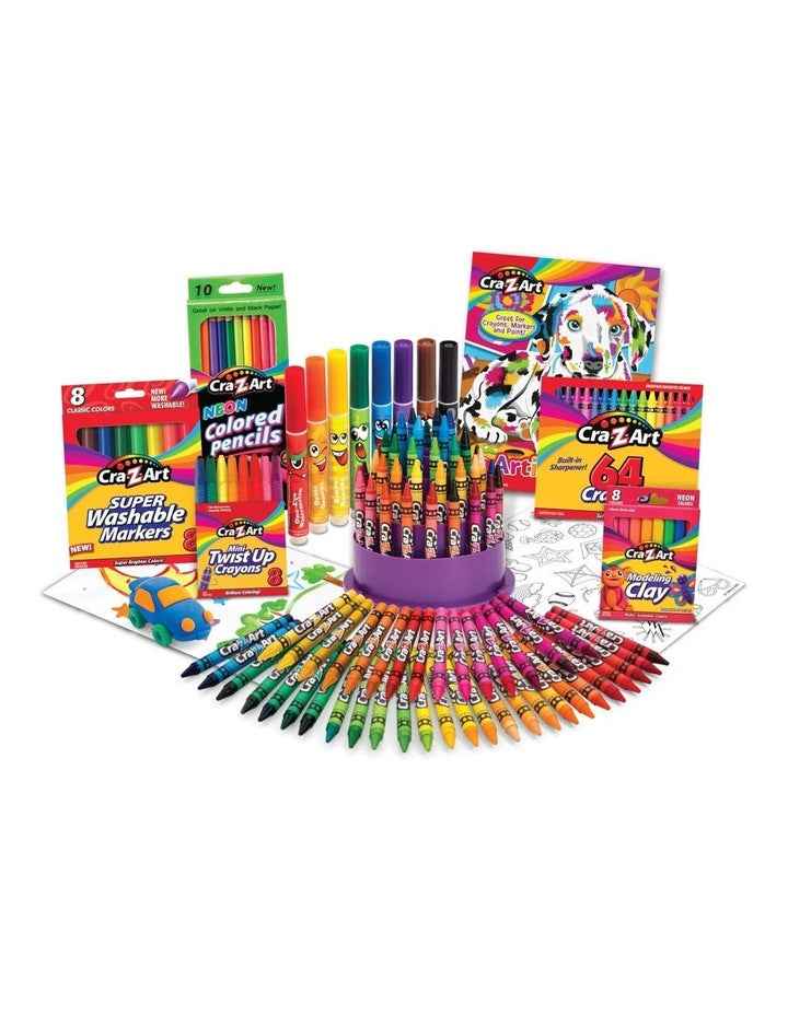 Mega Crayon Pack - 200 Pieces