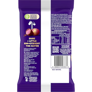 Cadbury Strawberry Chocolate Easter Eggs 118g