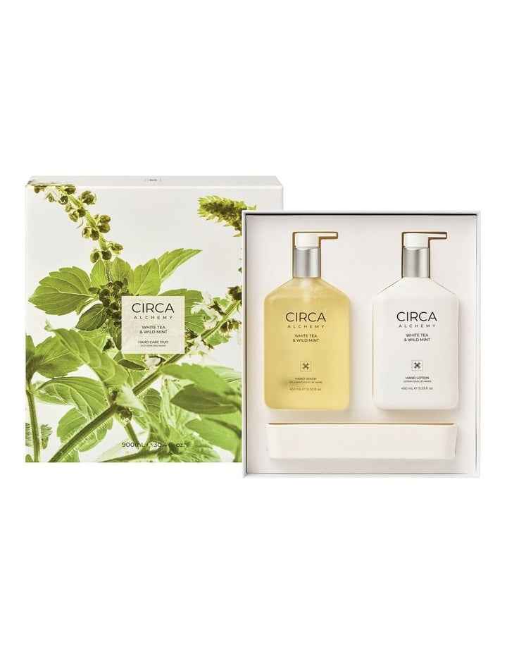 Alchemy Tea And Wild Mint Hand Care Duo 900ml