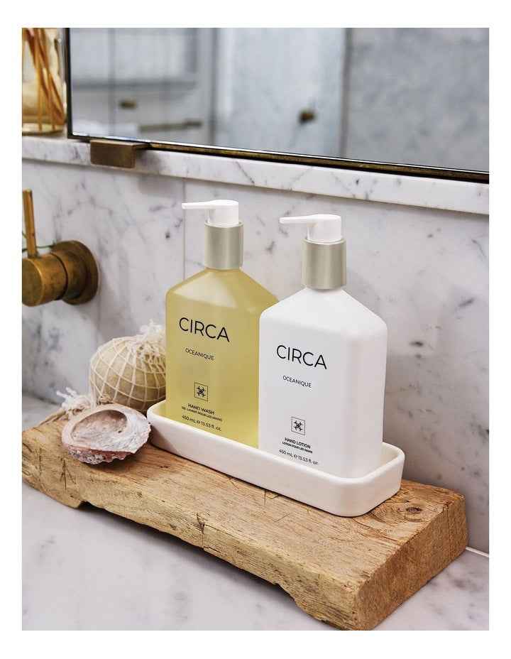 Ceramic Tray in White