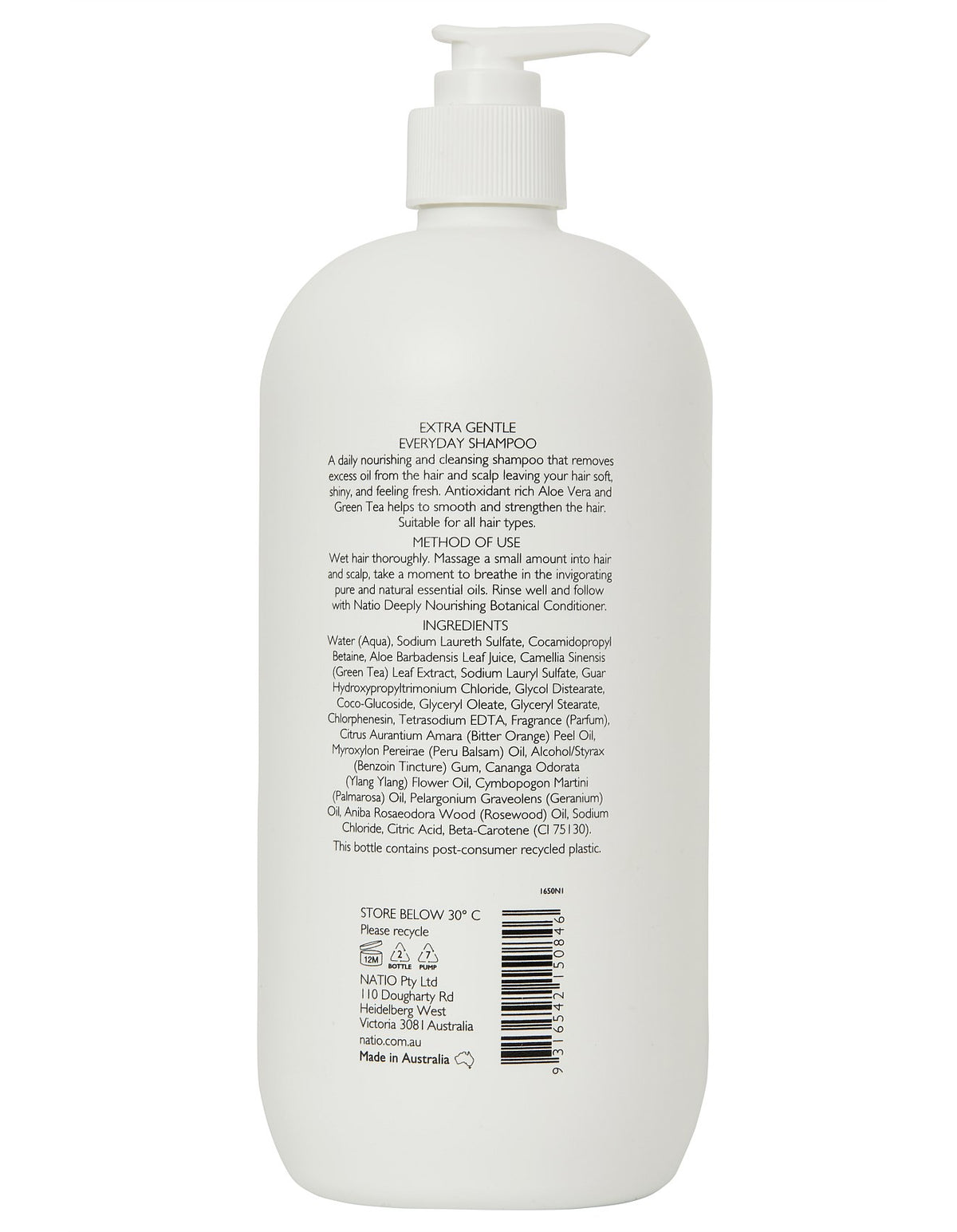 Extra Gentle Everyday Shampoo 1L