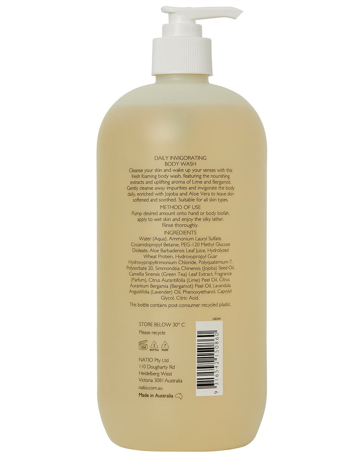 Daily Invigorating Body Wash 1L