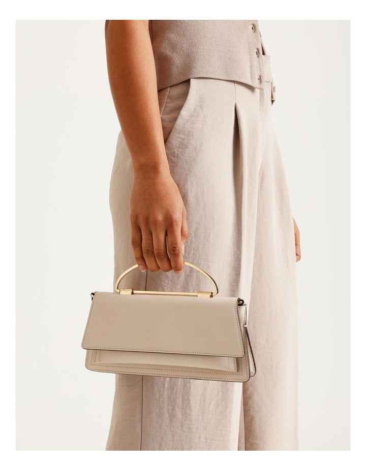 Marsala Clutch Bag in Vanilla