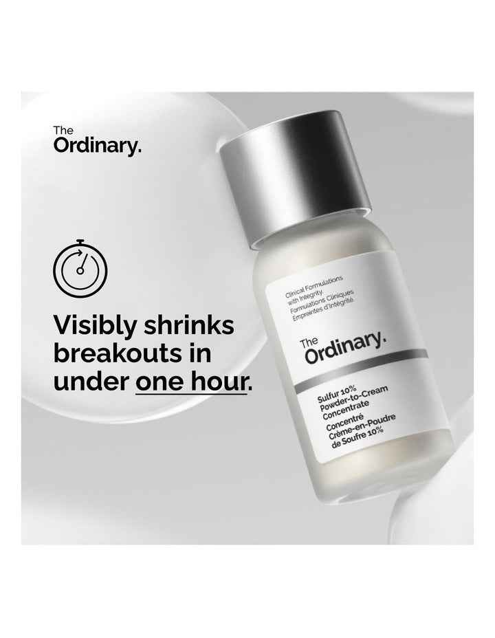 Sulfur 10% Powder-to-Cream Concentrate