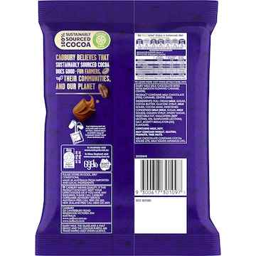 Cadbury Dairy Milk Chocolate Caramello Bites Snack & Share Bag 142g