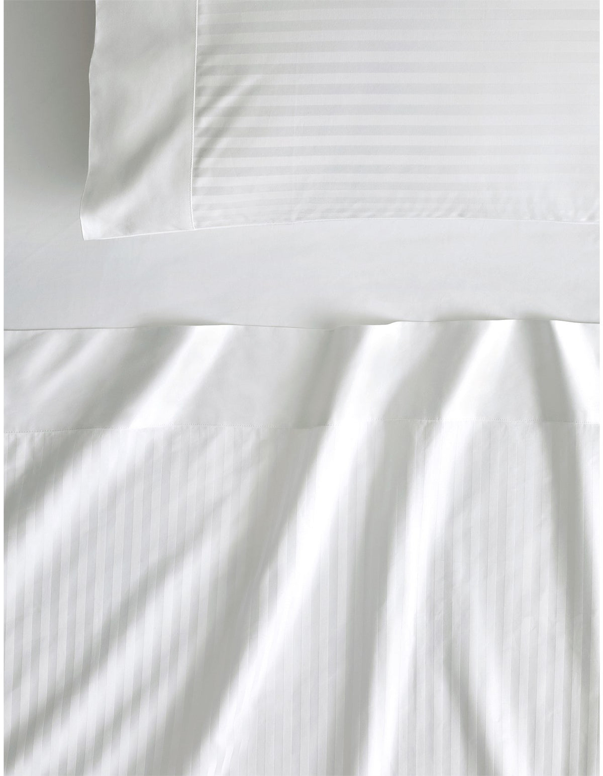 MILLENNIA 1200TC PILLOWCASE PAIR IN SNOW