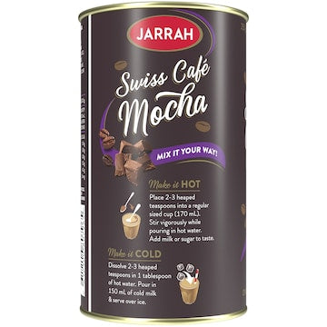 Jarrah Swiss Café Instant Mocha 250g