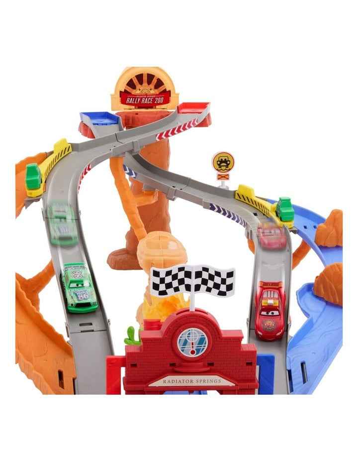 Radiator Springs Race & Rescue Road Raceway Car Playset