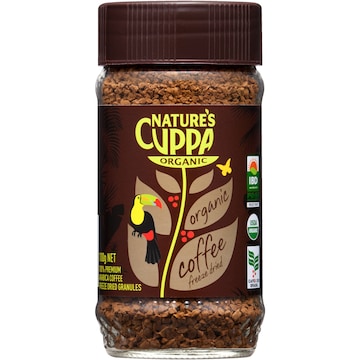 Nature's Cuppa Freeze Dried Coffee Eco Organic 100g