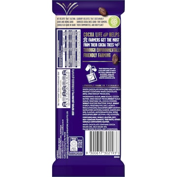 Cadbury Dream Oreo White Chocolate Block 170g