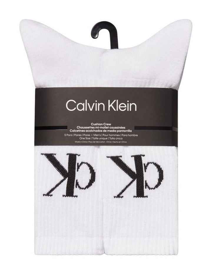Cotton Socks 5 Pack in White