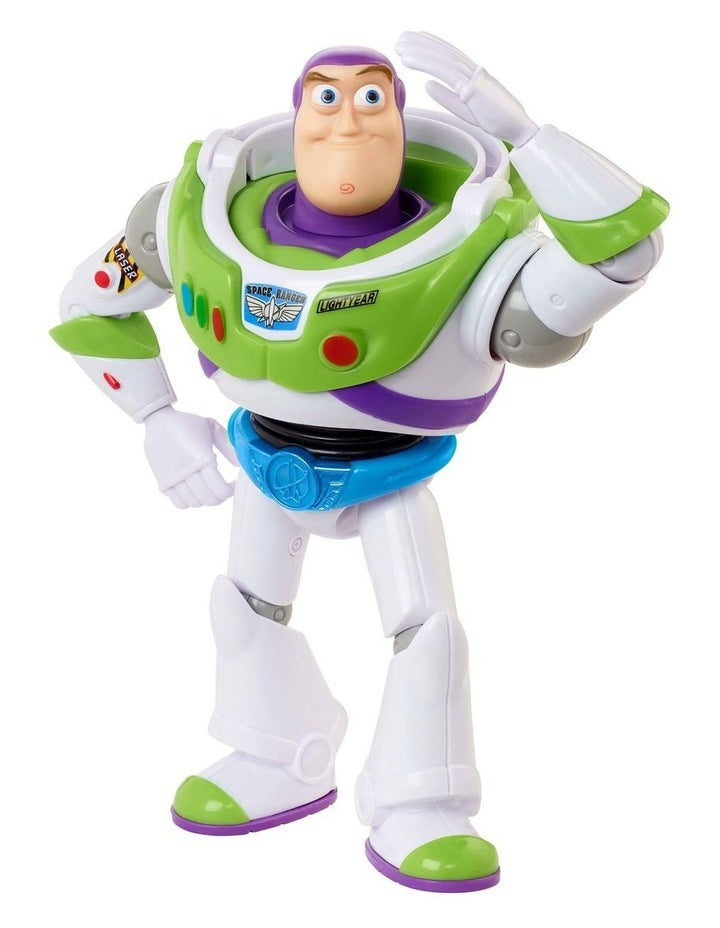 Toy Story Buzz Lightyear 18cm Figure & Punch Launcher Toy