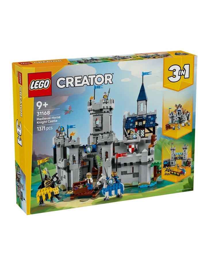 Creator 3in1 Medieval Horse Knight Castle 31168