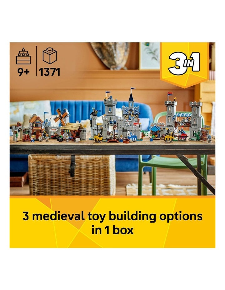 Creator 3in1 Medieval Horse Knight Castle 31168