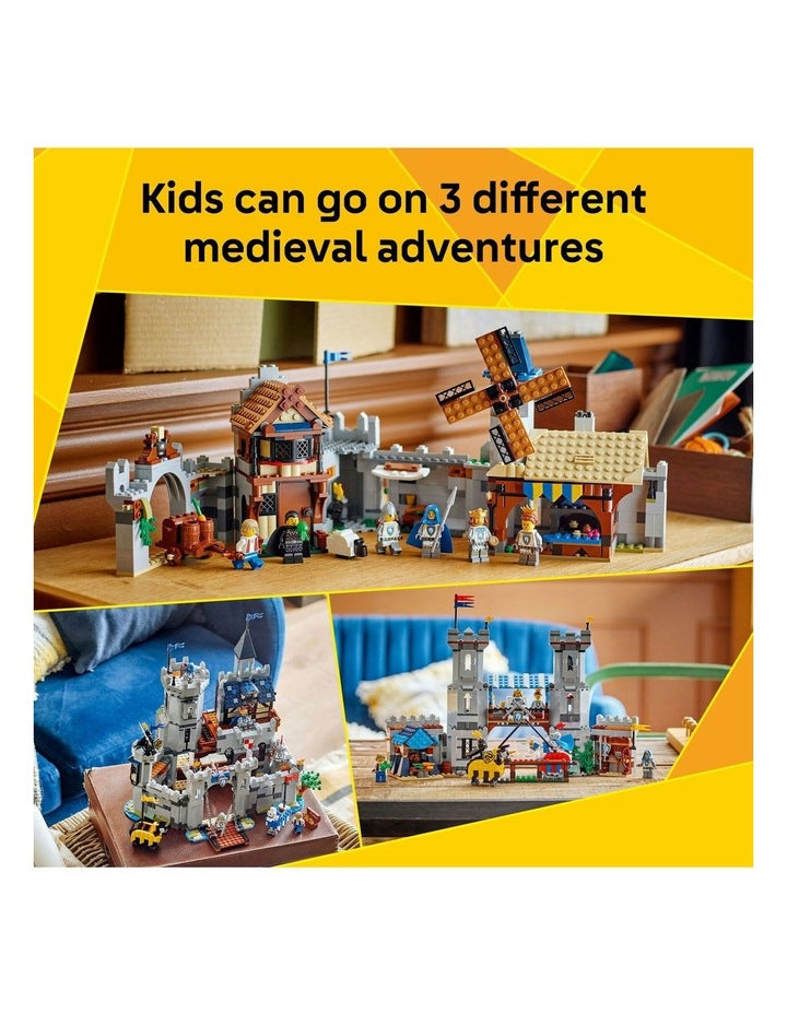 Creator 3in1 Medieval Horse Knight Castle 31168