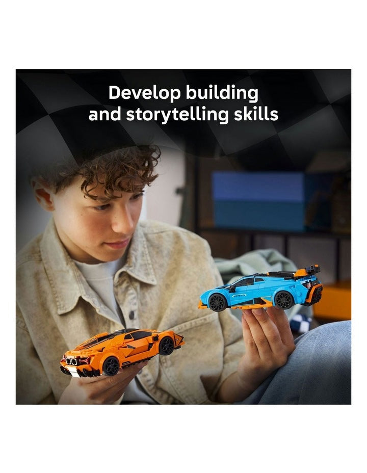 Speed Champions Lamborghini Revuelto And Huracan STO 77238