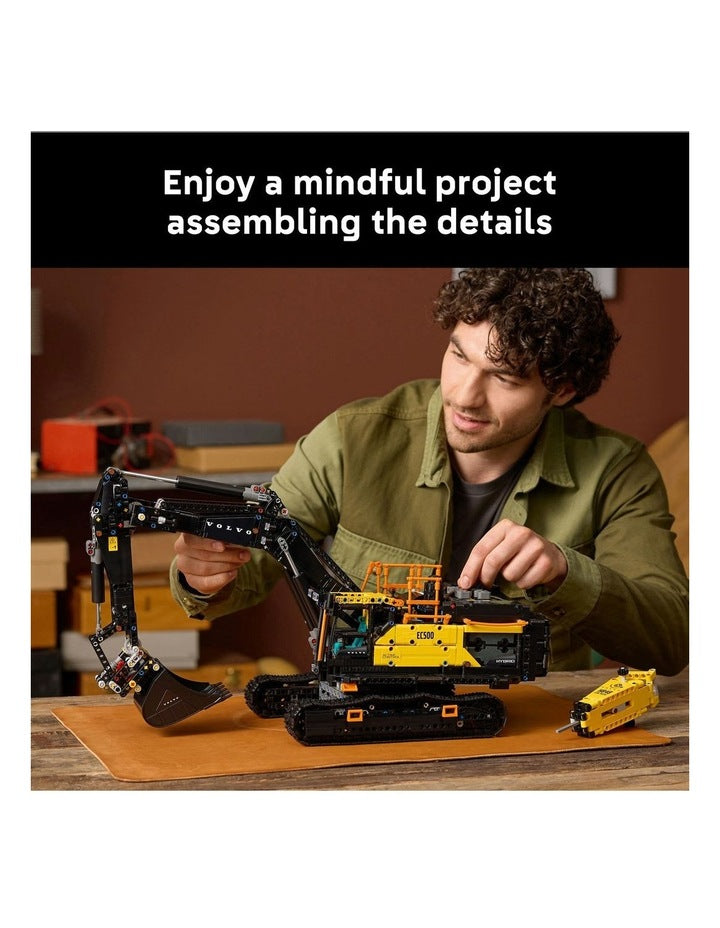 Technic Volvo EC500 Hybrid Excavator 42215