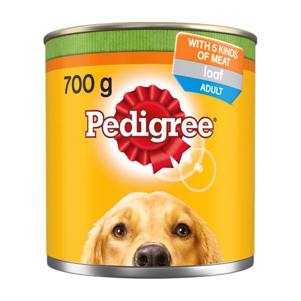 Loaf With 5 Kinds Of Meat Adult Wet Dog Food Can