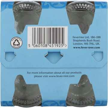 Fever-Tree Mediterranean Light Tonic Water 200mL x 4 pack